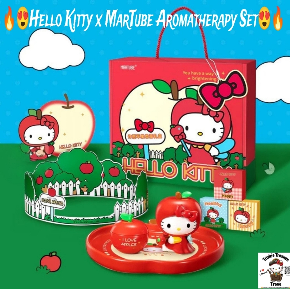 EXCLUSIVE - Hello Kitty x MarTube Aromatherapy Set
